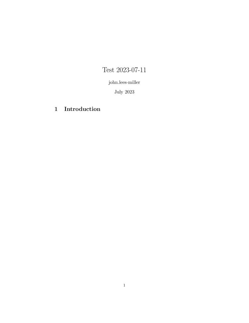Test 2023-07-11